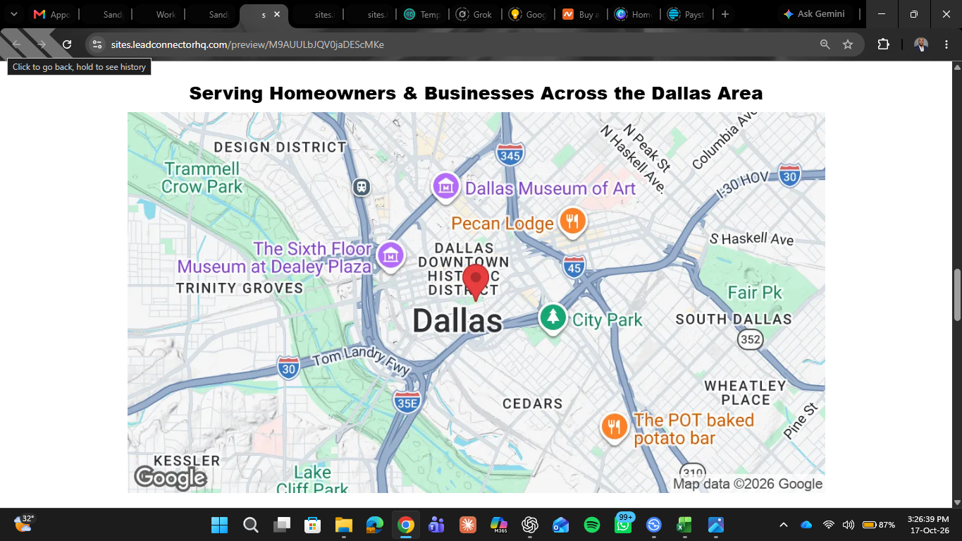 Appointment Booking and Follow-Up System — landing page 6
